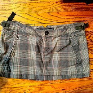 Guess Mini Plaid Skirt